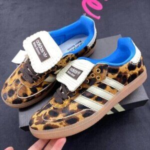 Adidas x Wales Bonner Samba Pony Leopard Print Women's